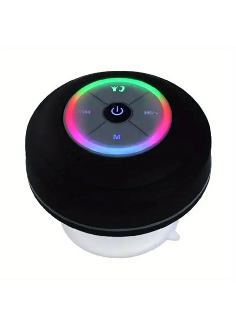 Wireless Bathroom Speaker – Bluetooth Audio Speaker with Suction Cup & USB Charging