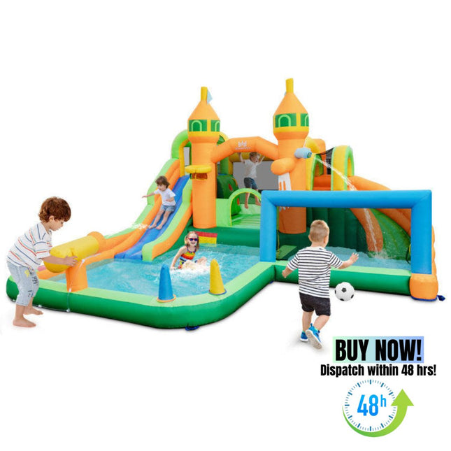 BC13- Kids Inflatable Water Slide for Yard Lawn (Without Blower) - Likeshoppe
