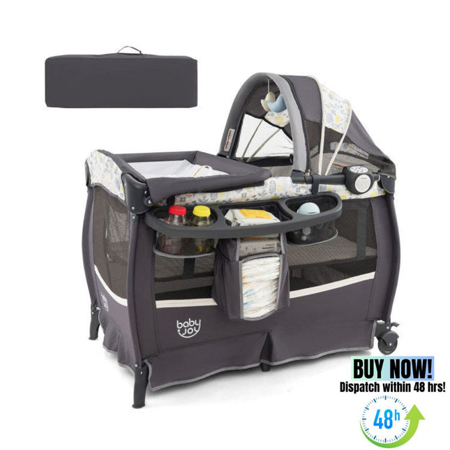 AP2- 4 in 1 Portable Pack and Play Baby Nursery Center with Bassinet - Likeshoppe