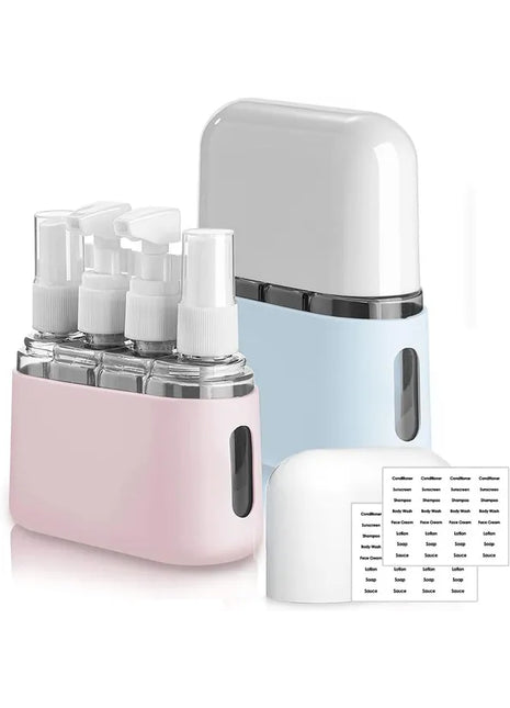 8 Pack TSA Approved Travel Bottle Set – Leakproof 50ml Travel Containers
