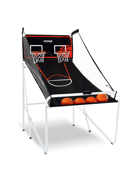 Likeshoppe Basketball Arcade Game – 7FT Double Shot Indoor Basketball Hoop with Electronic Scoreboard