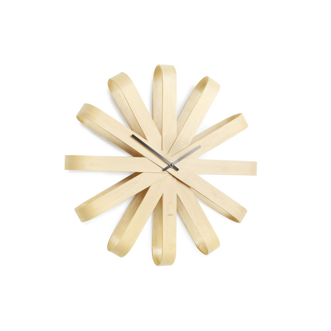 CG11- Umbra Ribbonwood Wall Clock - Likeshoppe