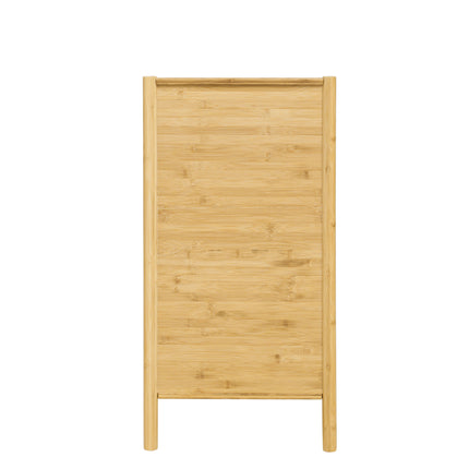 CB6- Bamboo 2 door cabinet, Buffet Sideboard Storage Cabinet, Buffet Server Console Table, for Dining Room, Living Room, Kitchen, Hallway - Likeshoppe