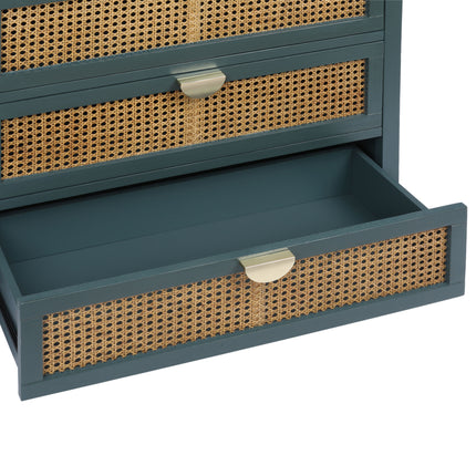 CB3- 3 Drawer Cabinet,Natural rattan,American Furniture,Suitable for bedroom, living room, study - Likeshoppe