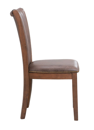 Likeshoppe Wooden Dining Chairs Set Of 2, Modern Fabric Upholstered Kitchen Side Chairs,Mid Century Modern Kitchen Chairs With Open Back Farmhouse Wooden Side Chairs For Dining Room,Living Room,Restaurant