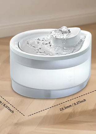 2.5L USB Pet Water Fountain – Automatic Cat & Dog Water Dispenser with Filter