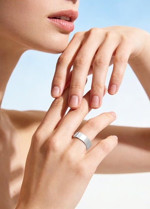 Smart Ring Health Tracker – Sleep, HRV, Stress & Fitness Tracking Ring for iOS & Android