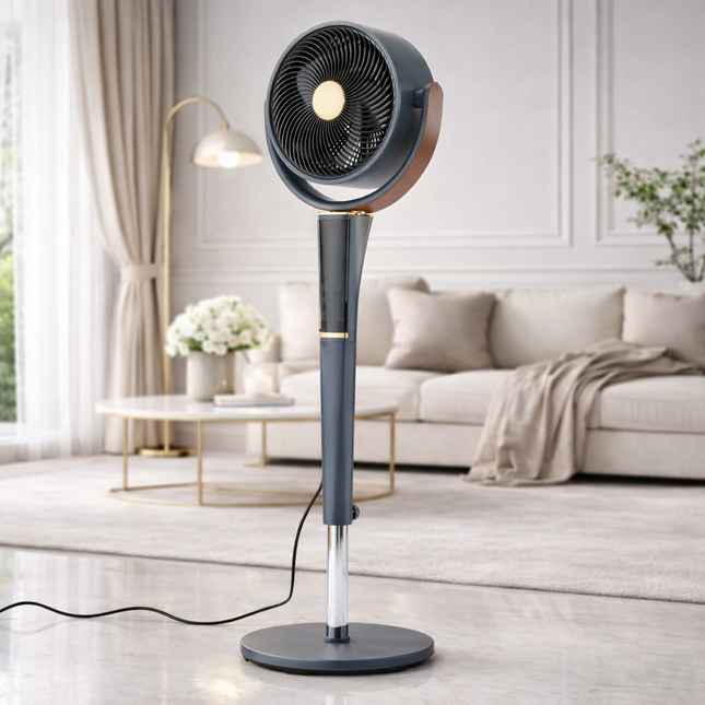 Likeshoppe Smart Tower Fan with 15 Speeds & 5 Modes – Quiet DC Fan with Remote, Oscillation & Timer for Bedroom & Home Cooling