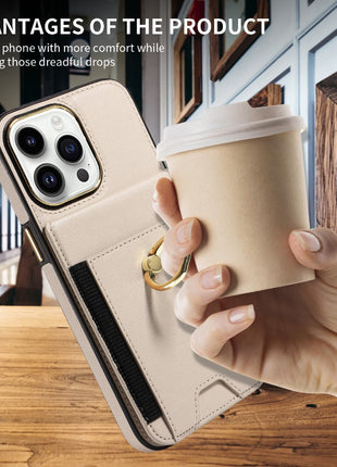 iPhone 15 Pro Max Ring Grip Case – Shockproof TPU Camera Ring Phone Cover