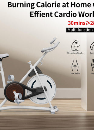 Indoor Exercise Bike for Home Gym – Magnetic Resistance Fitness Bike with Digital Display