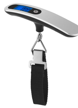Portable Digital Luggage Scale – 110lb/50kg LCD Hanging Travel Weight Scale