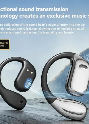 AI Translation Headset Bone Conduction Wireless Earbuds with Real-Time Translation in 144 Languages