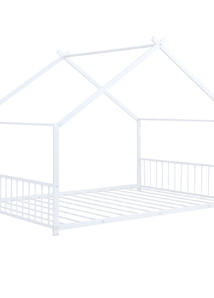 Likeshoppe Kids Full Size Metal Household Bed