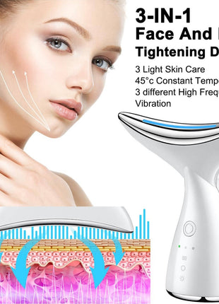 Face & Neck Tightening Massager – Anti Wrinkle Skin Firming Device
