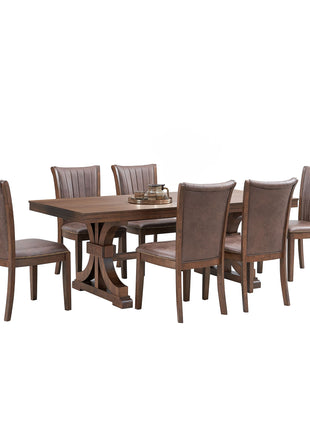 Likeshoppe Wooden Dining Chairs Set Of 2, Modern Fabric Upholstered Kitchen Side Chairs,Mid Century Modern Kitchen Chairs With Open Back Farmhouse Wooden Side Chairs For Dining Room,Living Room,Restaurant