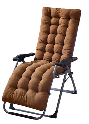 1Pc Chaise Lounger Cushion Recliner Rocking Chair Sofa Mat Deck Chair Cushion Chair Not Inlcuded  Standard Type