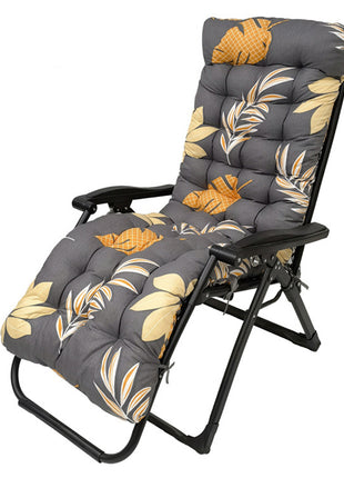 1Pc Chaise Lounger Cushion Recliner Rocking Chair Sofa Mat Deck Chair Cushion Chair Not Inlcuded  Standard Type