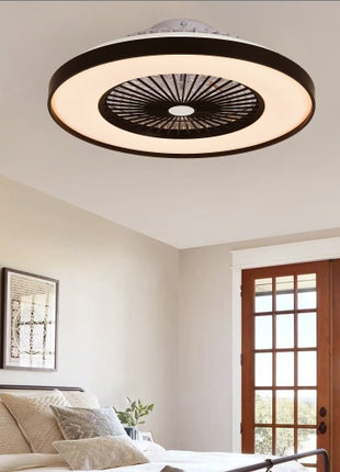 23" Smart Ceiling Fan with RGB LED Light – Dimmable App & Remote Control Ceiling Fan