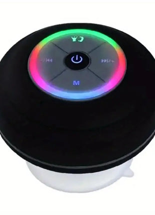Wireless Bathroom Speaker – Bluetooth Audio Speaker with Suction Cup & USB Charging