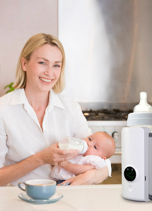 Portable Baby Bottle Warmer USB Rechargeable | Travel Milk & Formula Warmer with Temperature Control | Likeshoppe