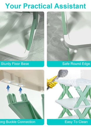 9 Tier Narrow Shoe Rack Vertical Organizer | Space Saving Entryway Shoe Storage | Likeshoppe