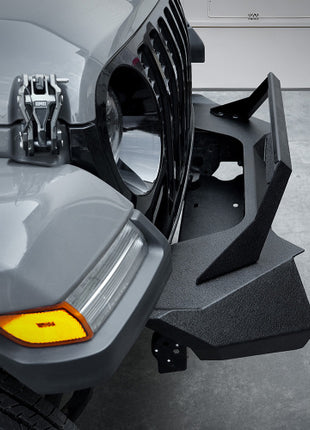 Heavy-Duty X-Style Front Bumper with Winch Plate for Jeep Wrangler JK &amp; JL (2007–Present)
