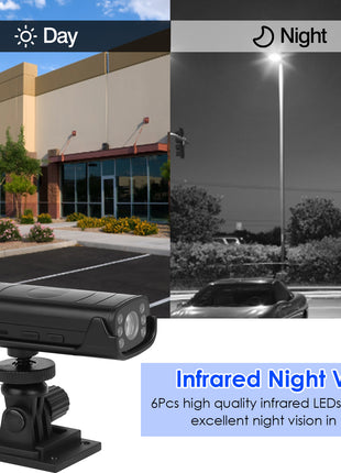 Wireless Backup Camera Rechargeable – Reverse Hitch Camera with Night Vision & App Control