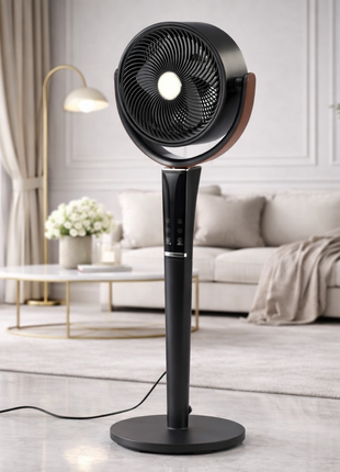 Likeshoppe Smart Tower Fan with 15 Speeds & 5 Modes – Quiet DC Fan with Remote, Oscillation & Timer for Bedroom & Home Cooling