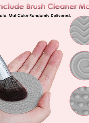 4-In-1 Electric Makeup Brush Cleaner with UV Disinfection & Automatic Drying Machine