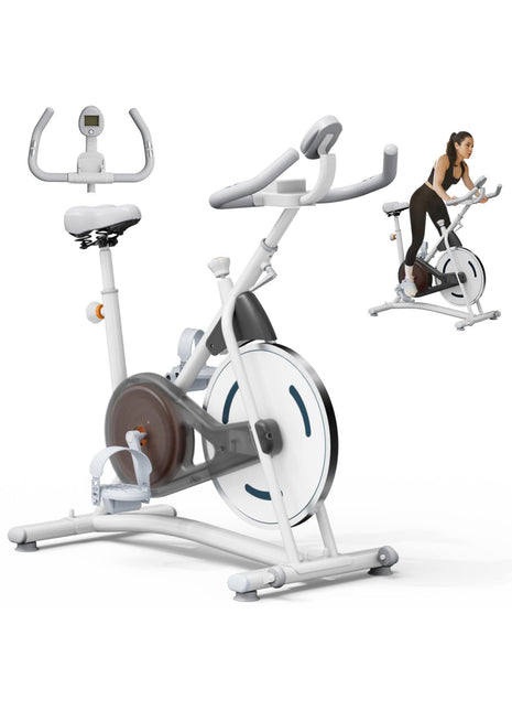 Indoor Exercise Bike for Home Gym – Magnetic Resistance Fitness Bike with Digital Display