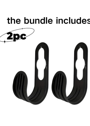 2PCS Garden Hose Hanger – Wall Mounted Hose Holder for Outdoor Storage