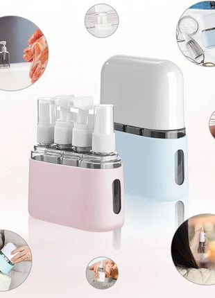 8 Pack TSA Approved Travel Bottle Set – Leakproof 50ml Travel Containers
