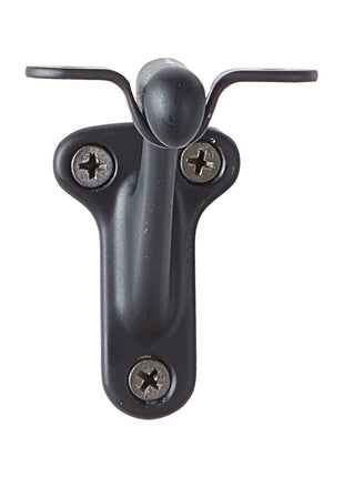 Heavy Duty Stair Handrail Brackets – 6 Pack Matte Black Wall Mount Handrail Hardware