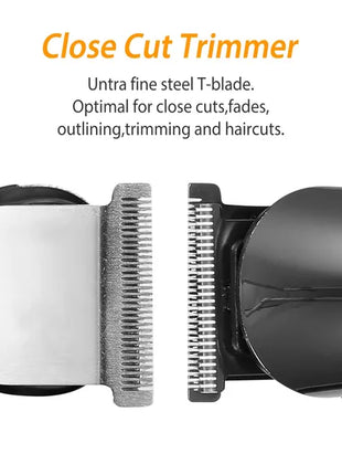 3-in-1 Electric Hair Clipper & Beard Trimmer Set with Nose Trimmer