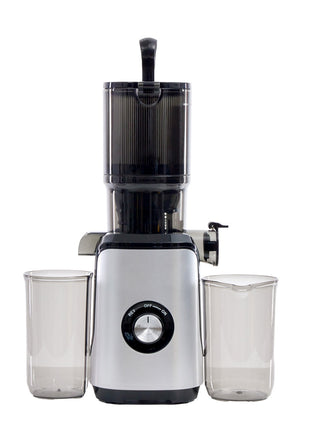 Cold Press Juicer with Wide Feed Chute – 200W Slow Masticating Juicer for Whole Fruits & Vegetables