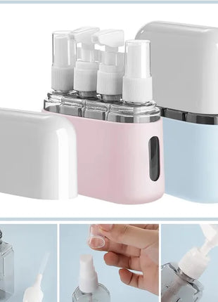 8 Pack TSA Approved Travel Bottle Set – Leakproof 50ml Travel Containers