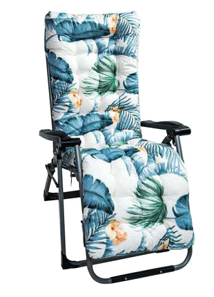 1Pc Chaise Lounger Cushion Recliner Rocking Chair Sofa Mat Deck Chair Cushion Chair Not Inlcuded  Standard Type