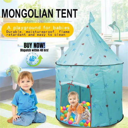 BE8-Princess Castle Play Tent, Kids Foldable Games Tent House Toy for Indoor & Outdoor Use For Indoor And Outdoor Use and Best Gift For Boys and Girls. - Likeshoppe 