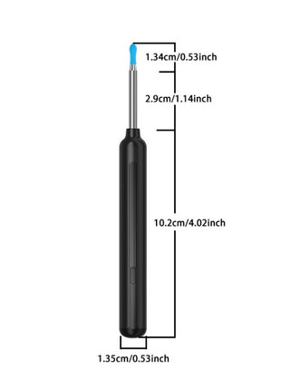1080P Ear Cleaner Camera with 6 Silicone Ear Scoops – WiFi Earwax Removal Tool