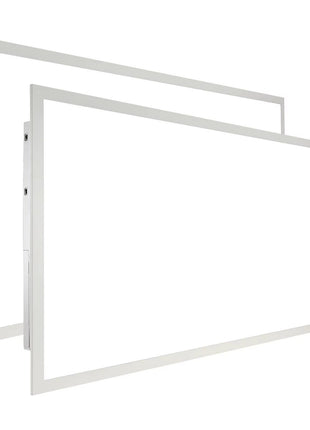 2 Pack 2x4FT LED Flat Panel Light 50W 6000LM – Adjustable 3 Color Ceiling Light Fixture