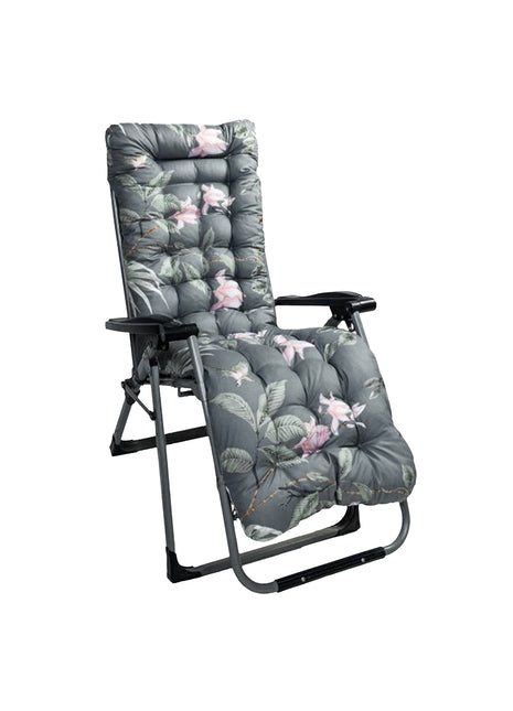 1Pc Chaise Lounger Cushion Recliner Rocking Chair Sofa Mat Deck Chair Cushion Chair Not Inlcuded  Standard Type