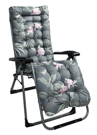 1Pc Chaise Lounger Cushion Recliner Rocking Chair Sofa Mat Deck Chair Cushion Chair Not Inlcuded  Standard Type