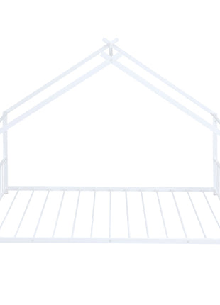 Likeshoppe Kids Full Size Metal Household Bed