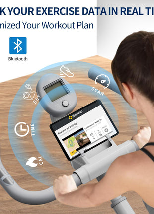 Indoor Exercise Bike for Home Gym – Magnetic Resistance Fitness Bike with Digital Display