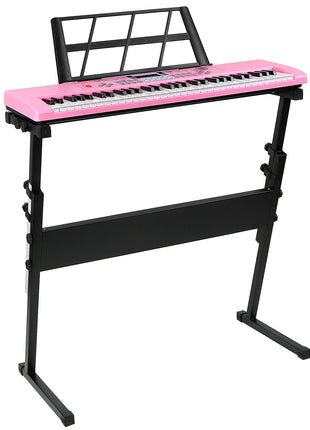 61-Key Kids Digital Piano Keyboard with Stand & Microphone – Beginner Music Learning Keyboard