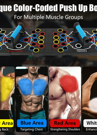 Multifunctional Push Up Board Home Gym Set | Full Body Strength Training Equipment | Likeshoppe