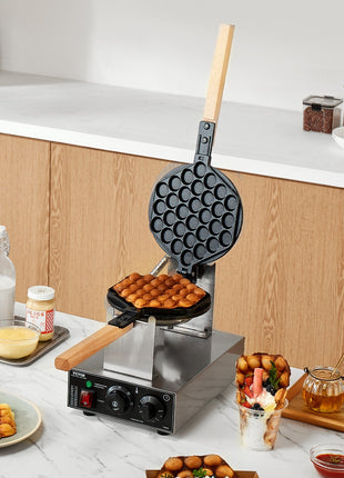 Likeshoppe Choice-Commercial Bubble Waffle Maker Egg Pancake Baker Machine 1400W Non-Stick