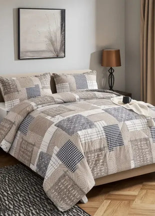 Likeshoppe 3 Piece Comforter Set with Pillowcases – Soft Lightweight Bedding Set for Bedroom, Dorm & Guest Room