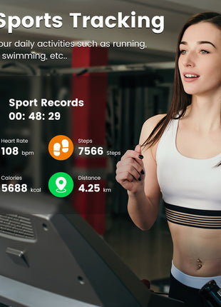 Smart Ring Health Tracker – Sleep, HRV, Stress & Fitness Tracking Ring for iOS & Android