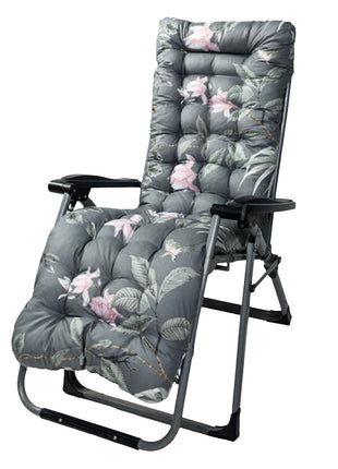 1Pc Chaise Lounger Cushion Recliner Rocking Chair Sofa Mat Deck Chair Cushion Chair Not Inlcuded  Standard Type
